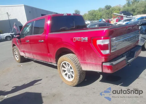 2022 Ford F-150 Platinum from USA, damaged, VIN 1FTFW1ED0NFC17143